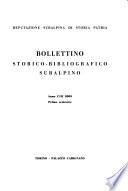 Bollettino storico-bibliografico subalpino