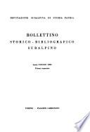 Bollettino storico-bibliografico subalpino