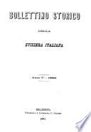 Bollettino storico della Svizzera Italiana