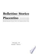 Bollettino storico piacentino