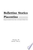 Bollettino storico piacentino