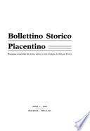 Bollettino storico piacentino