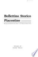 Bollettino storico piacentino