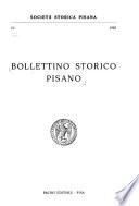 Bollettino storico pisano