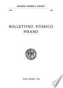 Bollettino storico pisano