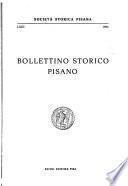 Bollettino storico pisano