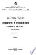 Bollettino Tecnico