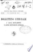 Bollettino ufficiale. 2, Atti di amministrazione