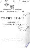Bollettino ufficiale. 2, Atti di amministrazione