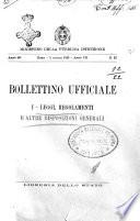 Bollettino ufficiale. 2, Atti di amministrazione