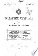 Bollettino ufficiale del Ministero dell'interno