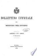 Bollettino ufficiale del Ministero dell'interno