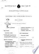 Bollettino ufficiale del Ministero dell'istruzione pubblica