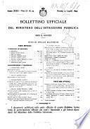 Bollettino ufficiale del Ministero dell'istruzione pubblica