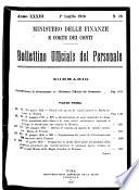 Bollettino ufficiale del personale