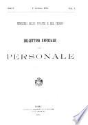 Bollettino ufficiale del personale