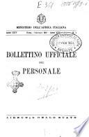 Bollettino ufficiale del personale