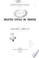 Bollettino ufficiale del personale