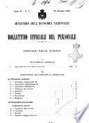 Bollettino ufficiale del personale