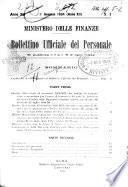 Bollettino ufficiale del personale