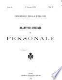 Bollettino ufficiale del personale
