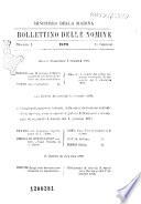 Bollettino ufficiale delle nomine, promozioni e destinazioni negli ufficiali della r. marina e nel personale dell'amministrazione militare e marittima