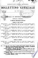 Bollettino ufficiale delle nomine, promozioni e destinazioni negli ufficiali e sottufficiali del R. esercito italiano e nel personale dell'amministrazione militare