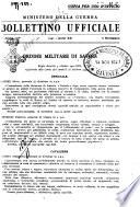 Bollettino ufficiale delle nomine, promozioni e destinazioni negli ufficiali e sottufficiali del R. esercito italiano e nel personale dell'amministrazione militare