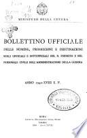 Bollettino ufficiale delle nomine, promozioni e destinazioni negli ufficiali e sottufficiali del R. esercito italiano e nel personale dell'amministrazione militare