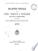 Bollettino ufficiale delle nomine, promozioni e destinazioni negli uffiziali dell'esercito italiano e nel personale dell'amministrazione militare