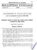 Bollettino ufficiale delle nomine, promozioni e destinazioni negli uffiziali dell'esercito italiano e nel personale dell'amministrazione militare