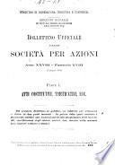 Bollettino ufficiale delle società per azioni