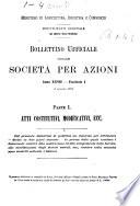Bollettino ufficiale delle società per azioni