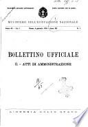 Bollettino ufficiale