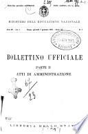 Bollettino ufficiale