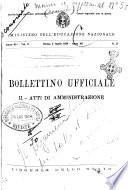 Bollettino ufficiale