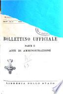 Bollettino ufficiale