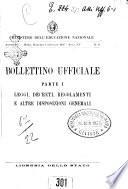 Bollettino ufficiale