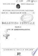 Bollettino ufficiale
