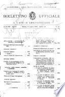 Bollettino ufficiale