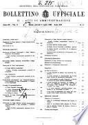 Bollettino ufficiale