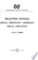 Bollettino ufficiale. Legislazione e disposizioni ufficiali