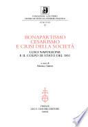 Bonapartismo cesarismo e crisi della società