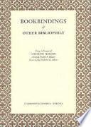 Bookbindings & Other Bibliophily