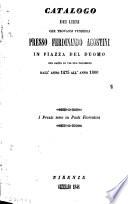 Bookseller's catalogues