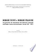 Borghi nuovi e borghi franchi