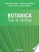 Botanica. Test di verifica