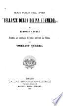 Brani scelti dell' opera Bellezze della Divina commedia,