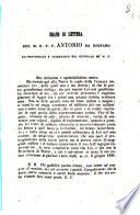 Brano di lettera