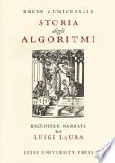 Breve e universale storia degli algoritmi